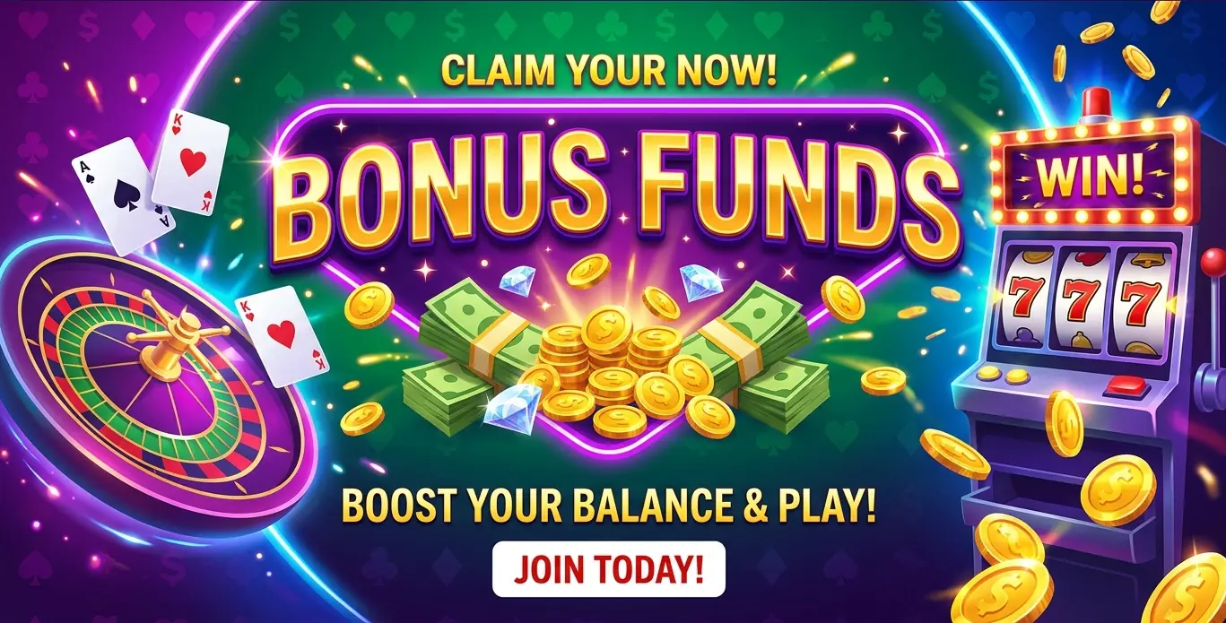 Spin Galaxy casino bonus funds