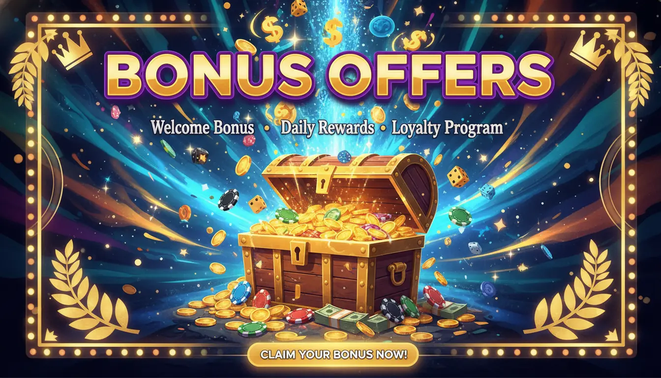 Spin Galaxy casino bonus offers